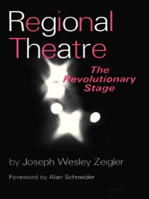 cover image of Regional Theatre